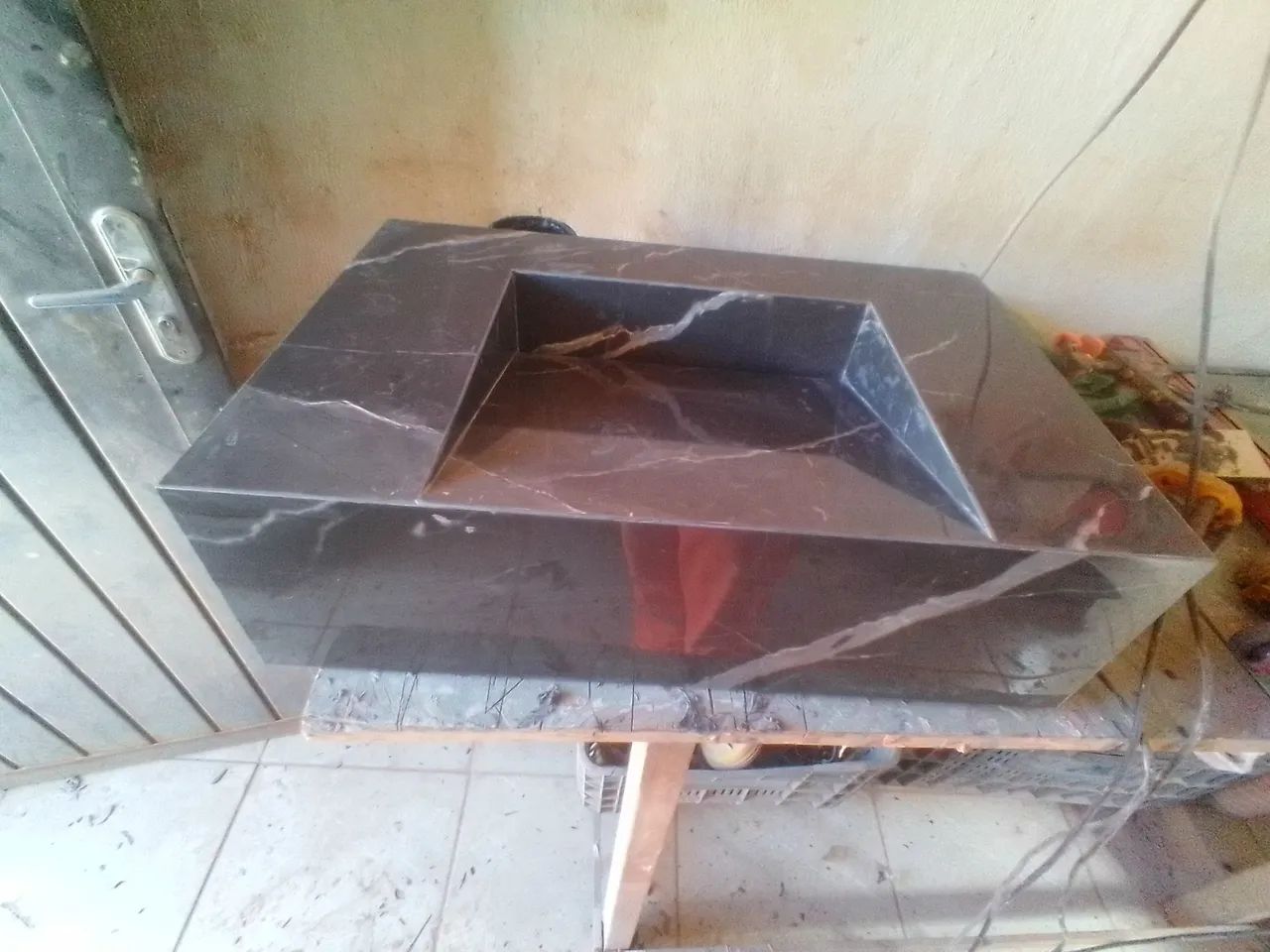 Bancada de porcelanato 