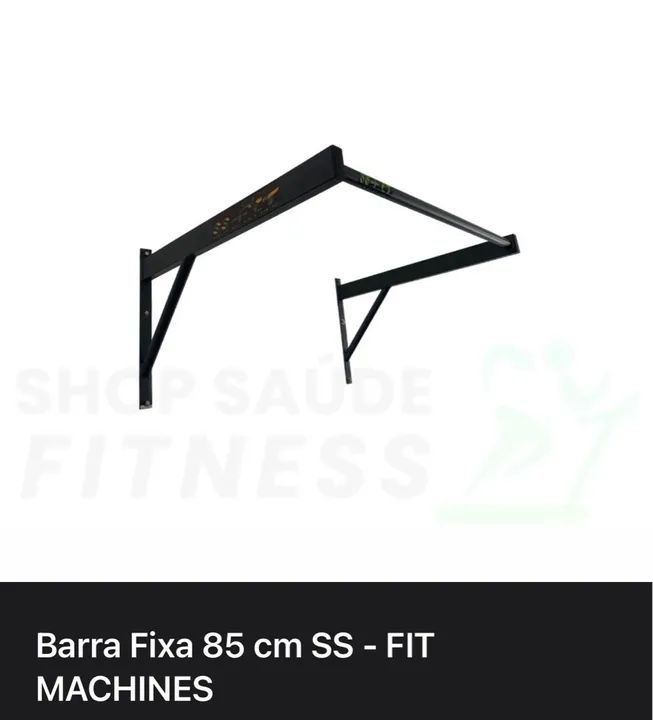 Barra fixa  de parede 85 cm 