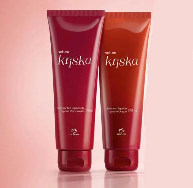 Kit presente Natura Kriska hidratante corporal + sabonete líquido  - Foto 2