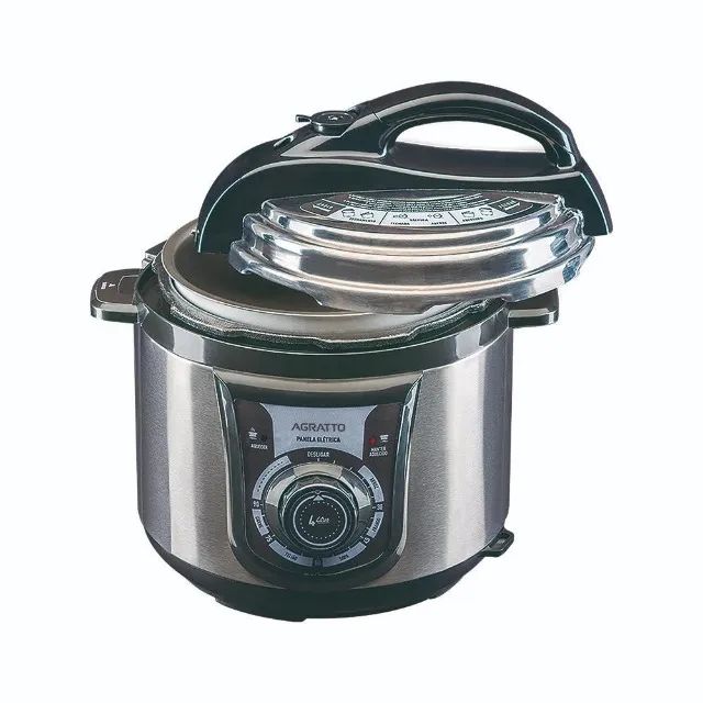 Panela De Pressao Eletrica 4l Grande Pe 01 127v Agratto Promoção - Foto 3