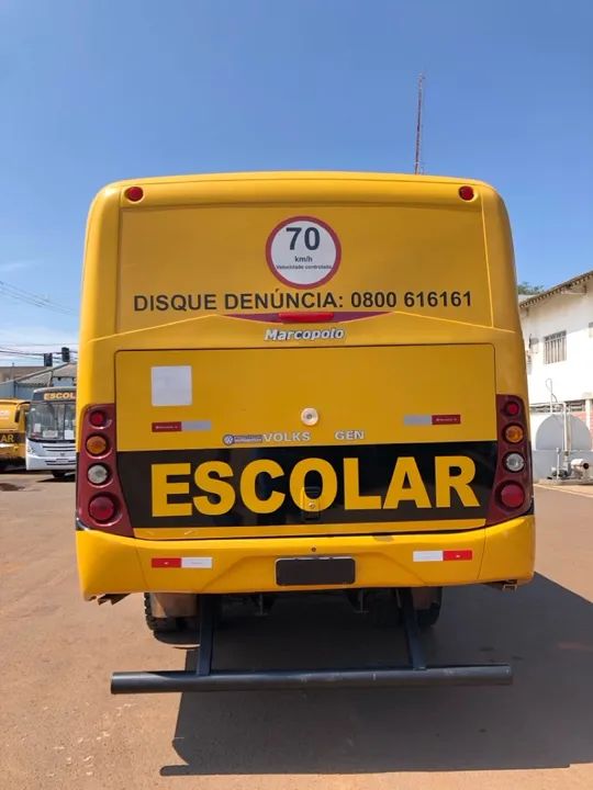 Ônibus escolar Marcopolo senior Midi ano 2014/2014 motor man 15-190 com 48L em cascavel,PR - Foto 2