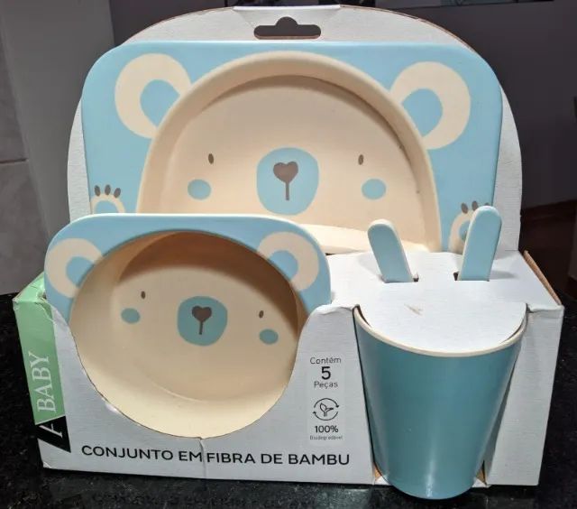 Conjunto de talher infantil