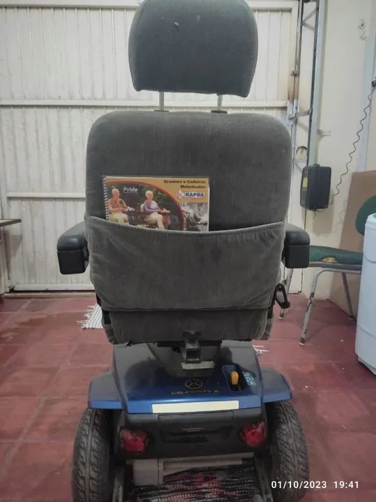 Triciclo elétrico modelo Celebrity X 3 rodas Kapra Medical - Foto 3