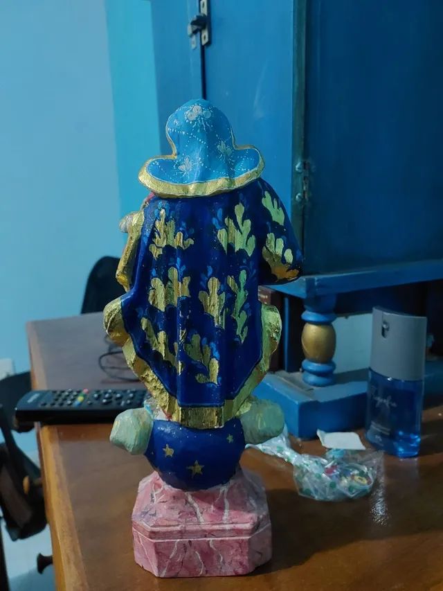 Antiga imagem de nossa senhora do rosário  - Foto 2