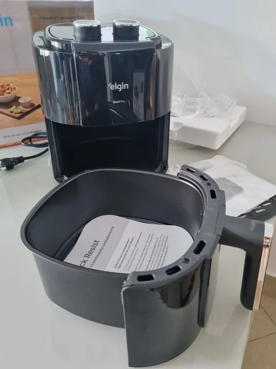 Air fryer Elgin 3,5L NOVO fritadeira Elétrica  - Foto 3