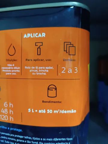 Tinta Resina Acrílica Suvinil 5 litros base solvente  - Foto 4