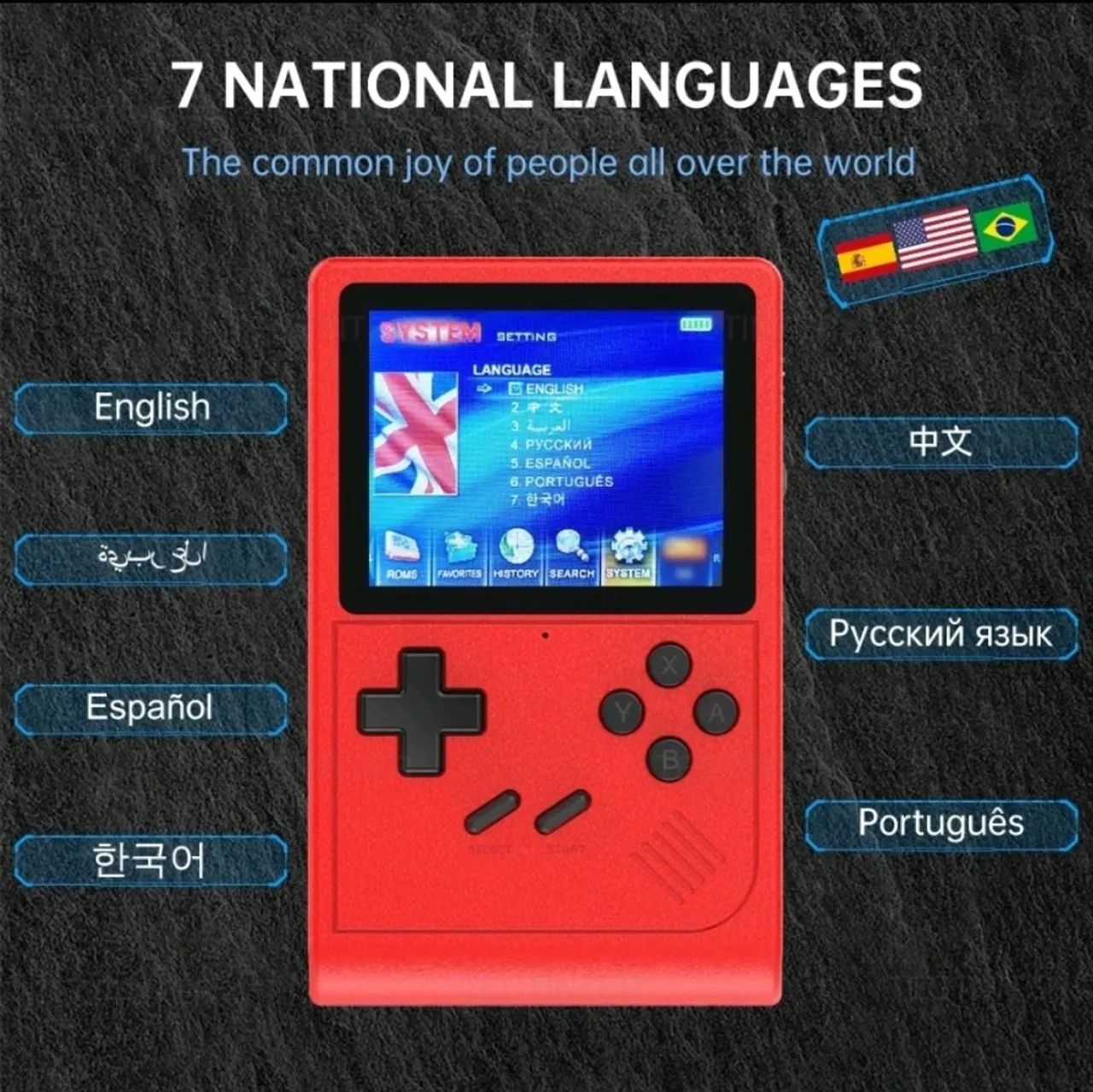 Console Portátil 6000+ Jogos - Diversos Simuladores - Foto 5