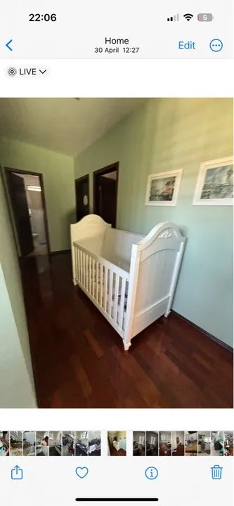 Berço 3 alturas provençal. Loja Anjo da guarda. - Foto 4