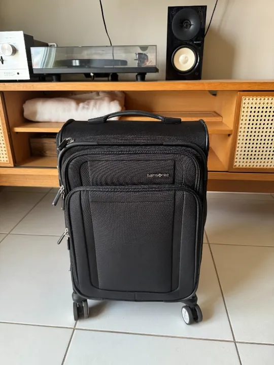 Mala Samsonite de tecido CARRY ON
