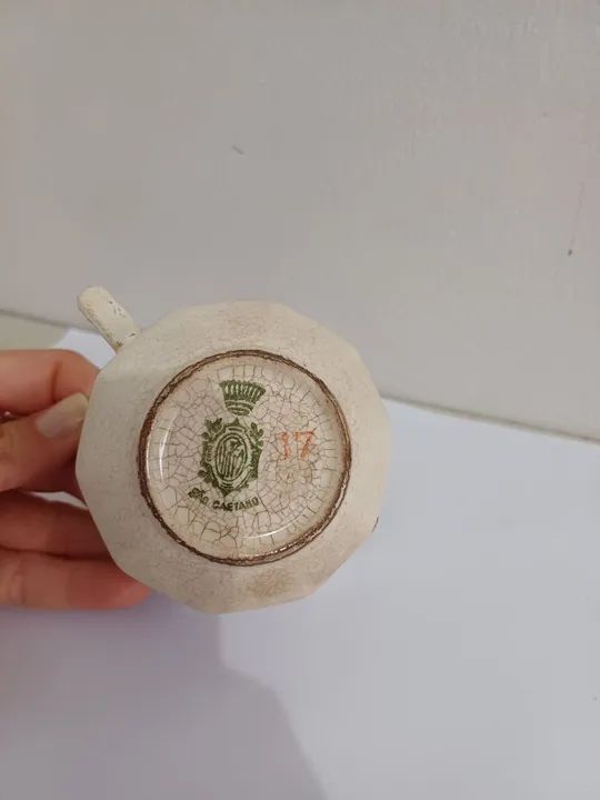 Xícara antiga de porcelana - Foto 6