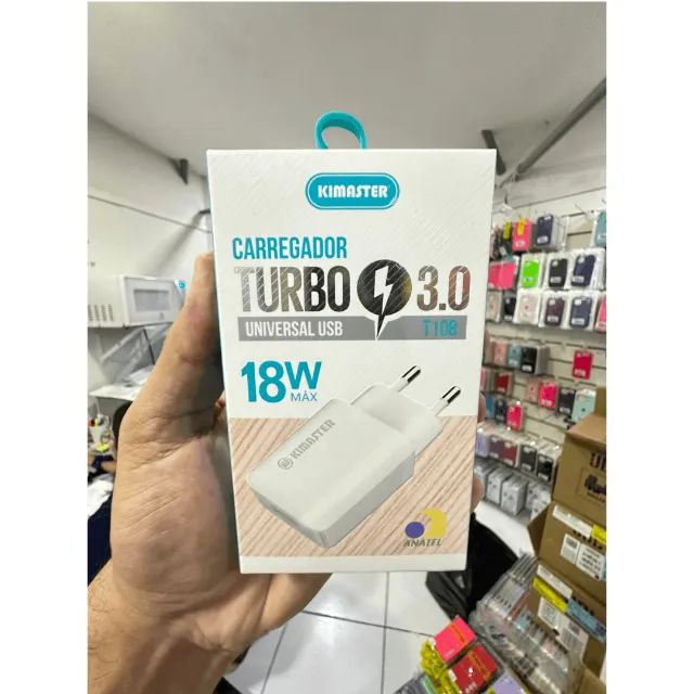 Carregador Turbo de Tomada USB 3.0 T108 - Kimaster  cod: 2314 - Foto 4