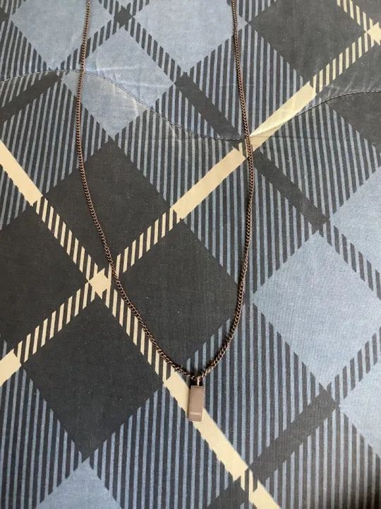 Corrente Masculina em Aço, 60cm - Foto 3