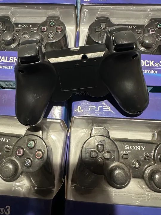 Controle DualShock 3 PS3 - Preto - Foto 2