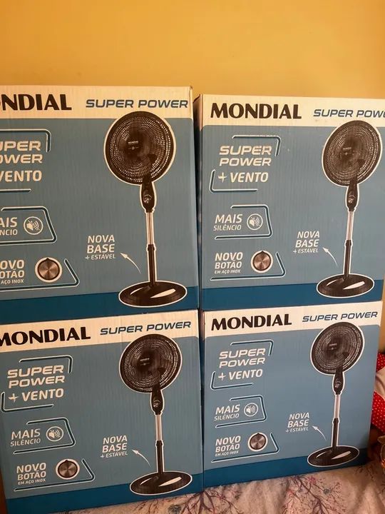 Ventilador de coluna 40 CM 127 6 pás - Foto 3