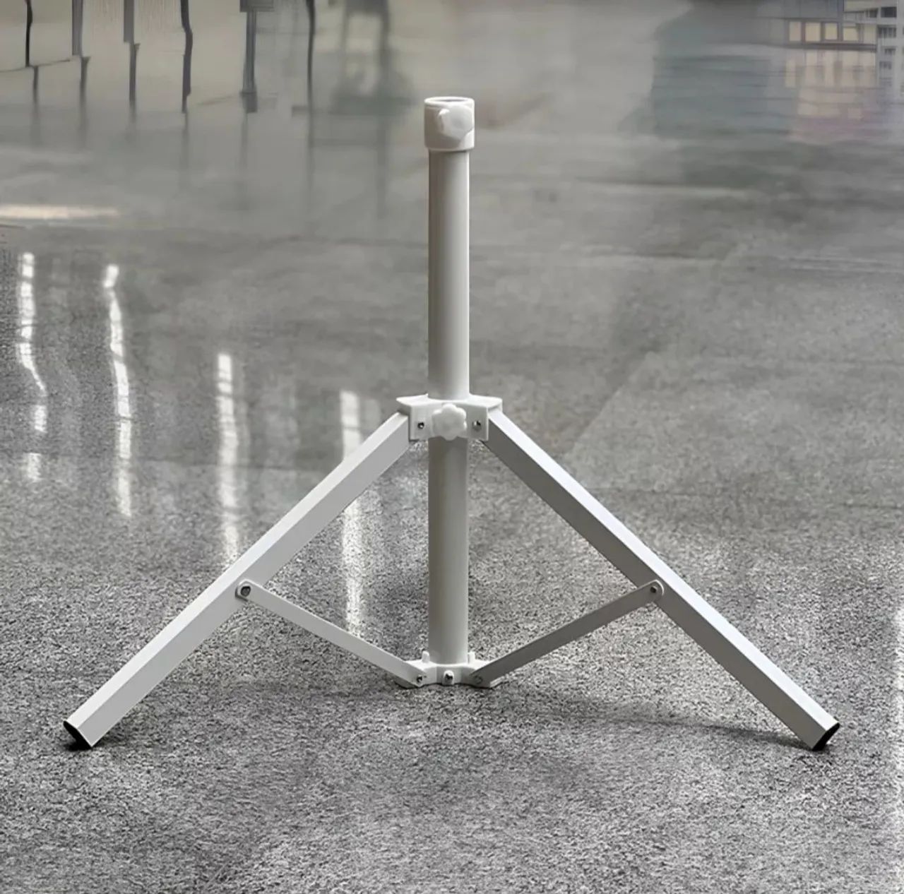 Suporte para Guarda-Sol - Branco - Novo - Foto 4