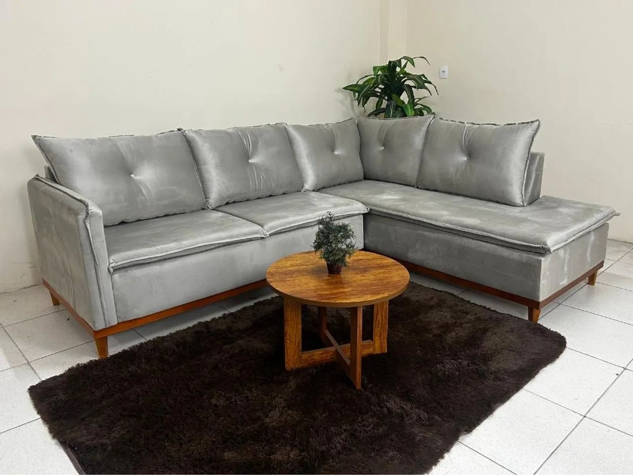 Sofá de Canto Paris l544 - Foto 3