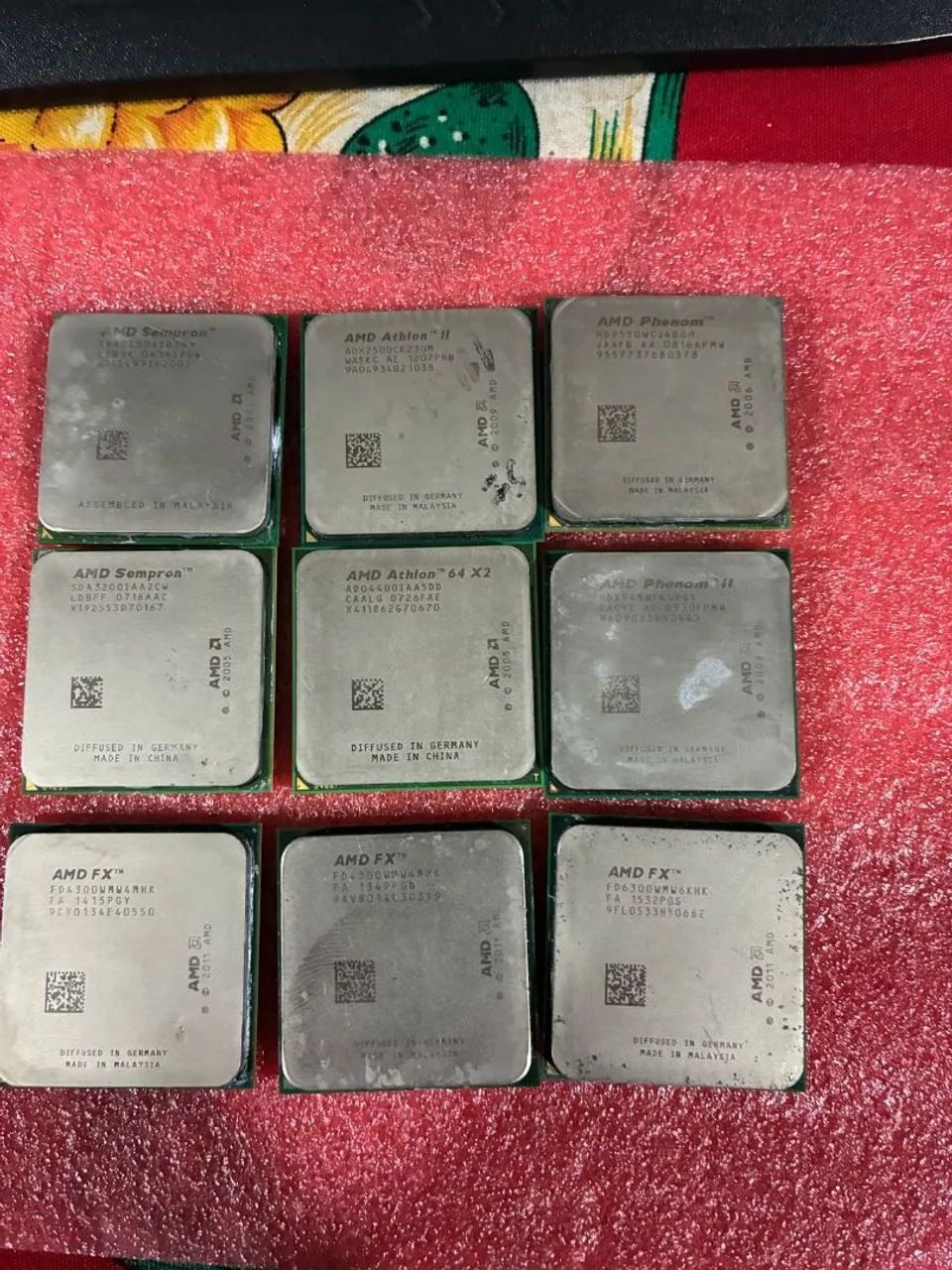 Processadores AMD diversos - Sempron, Athlon, Phenom, FX - Foto 3