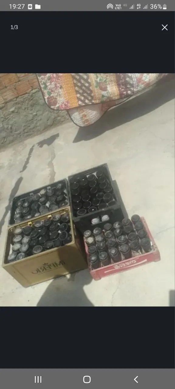 Garrafas de cerveja de 600ml 