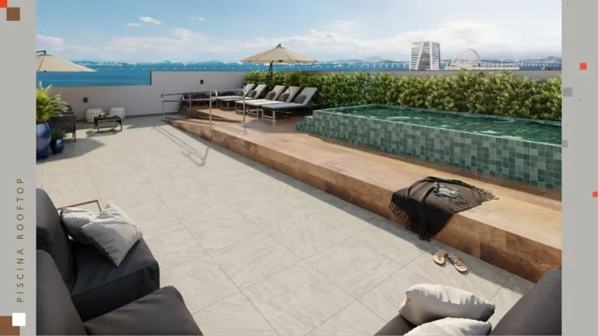 Investimento Niterói: Apartamento 1 Quarto , Varanda, Vista Mar próx a Icaraí  - Foto 6