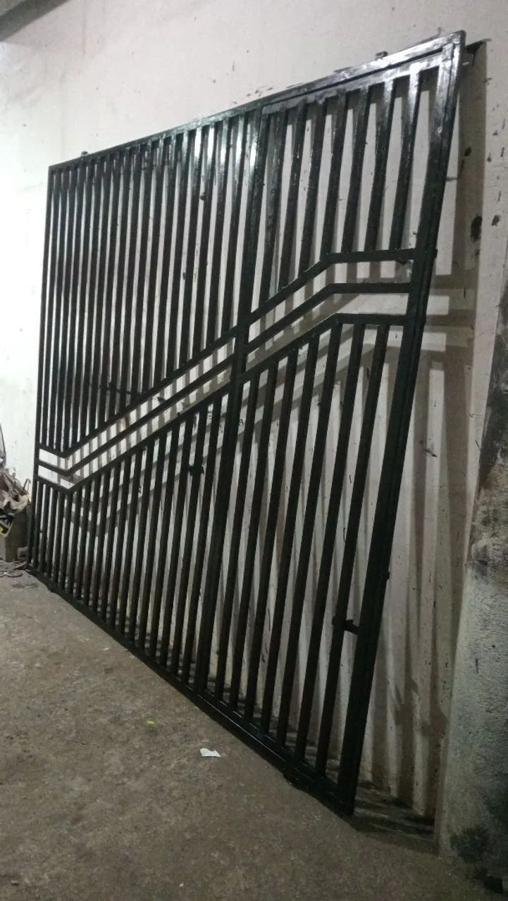 Portão pra garagem de correr completo seminovo entrego grátis  - Foto 3