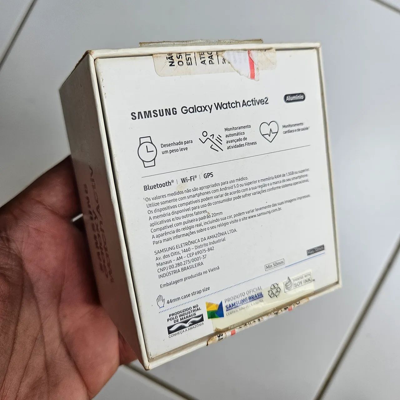 Caixa para Smartwatch Samsung Galaxy Active 2 - Foto 5