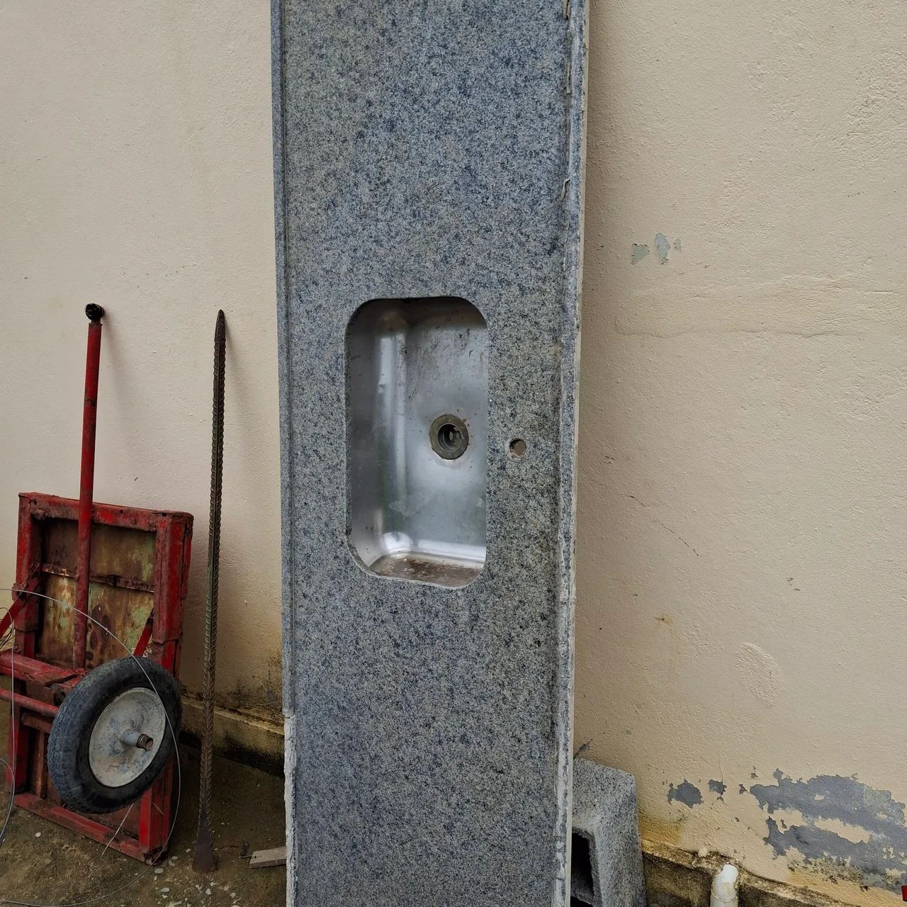 Pia de cozinha de granito cinza64840819798914122