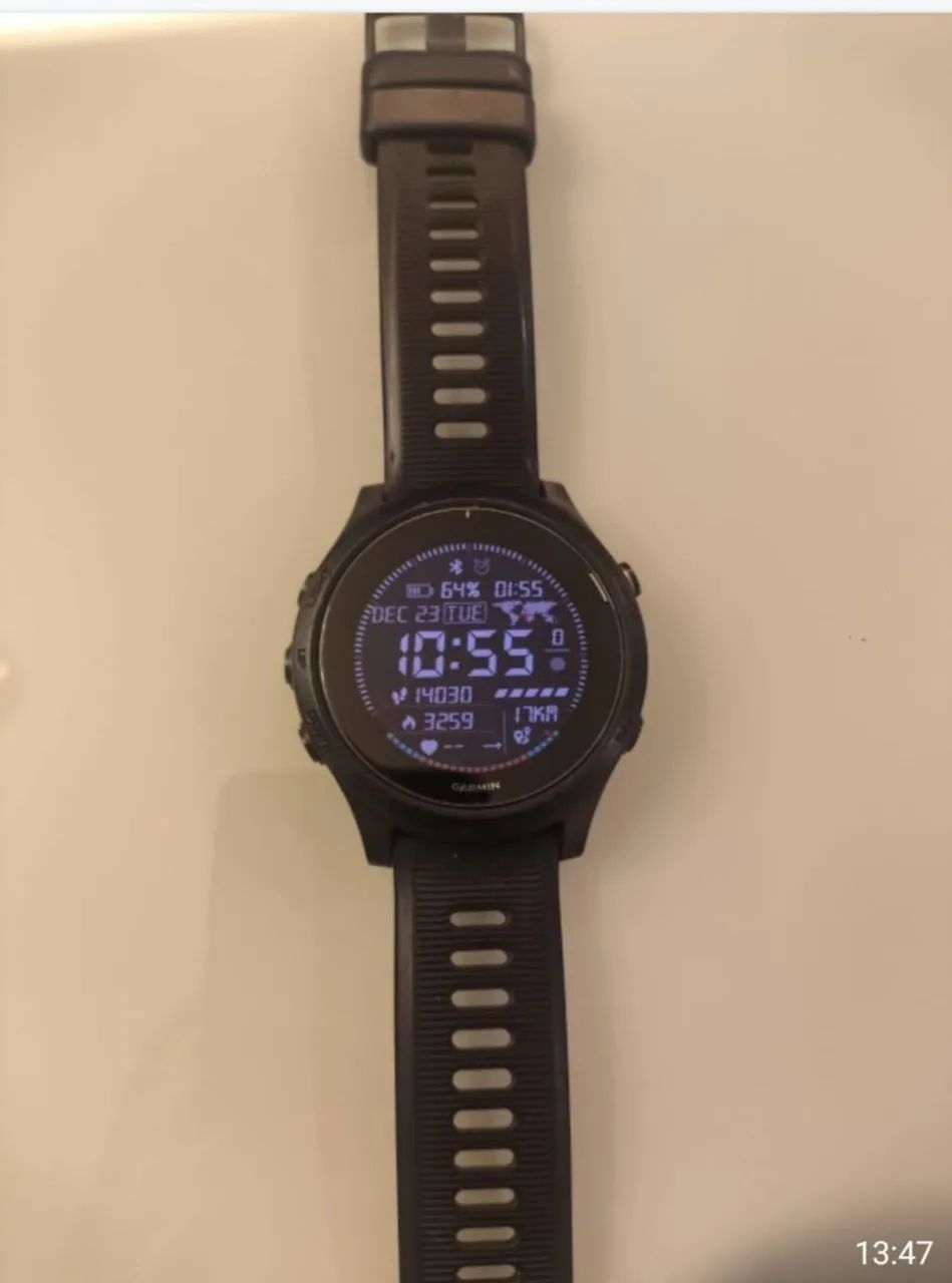Relógio Garmin 945 Forerunner Music em ótimo estado de conservação. - Foto 4