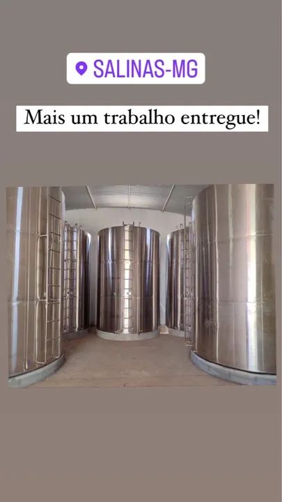Reservatório inox para armazenamento - Foto 5