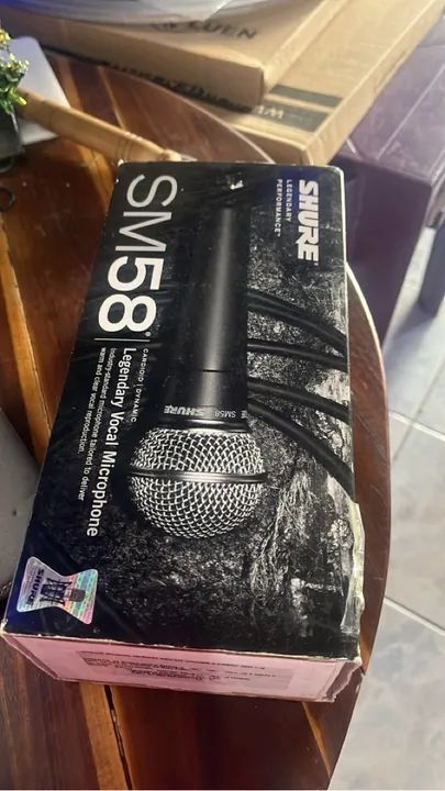 Microfone shure sm58 promoção Original !!! - Foto 4