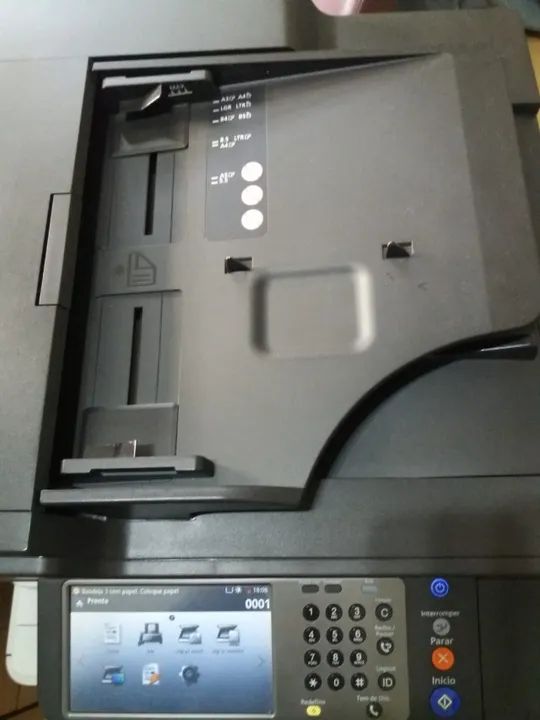 Copiadora Impressora Impressora Laser A3 Samsung 8128 Press - Foto 3