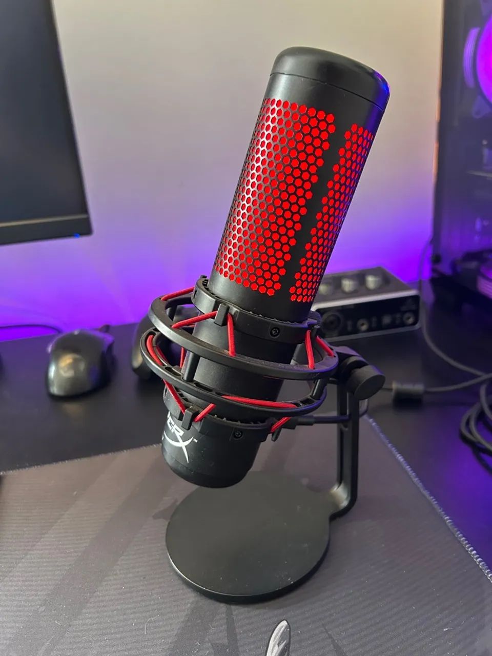 Microfone HyperX Quadcast - Qualidade Profissional - Foto 2