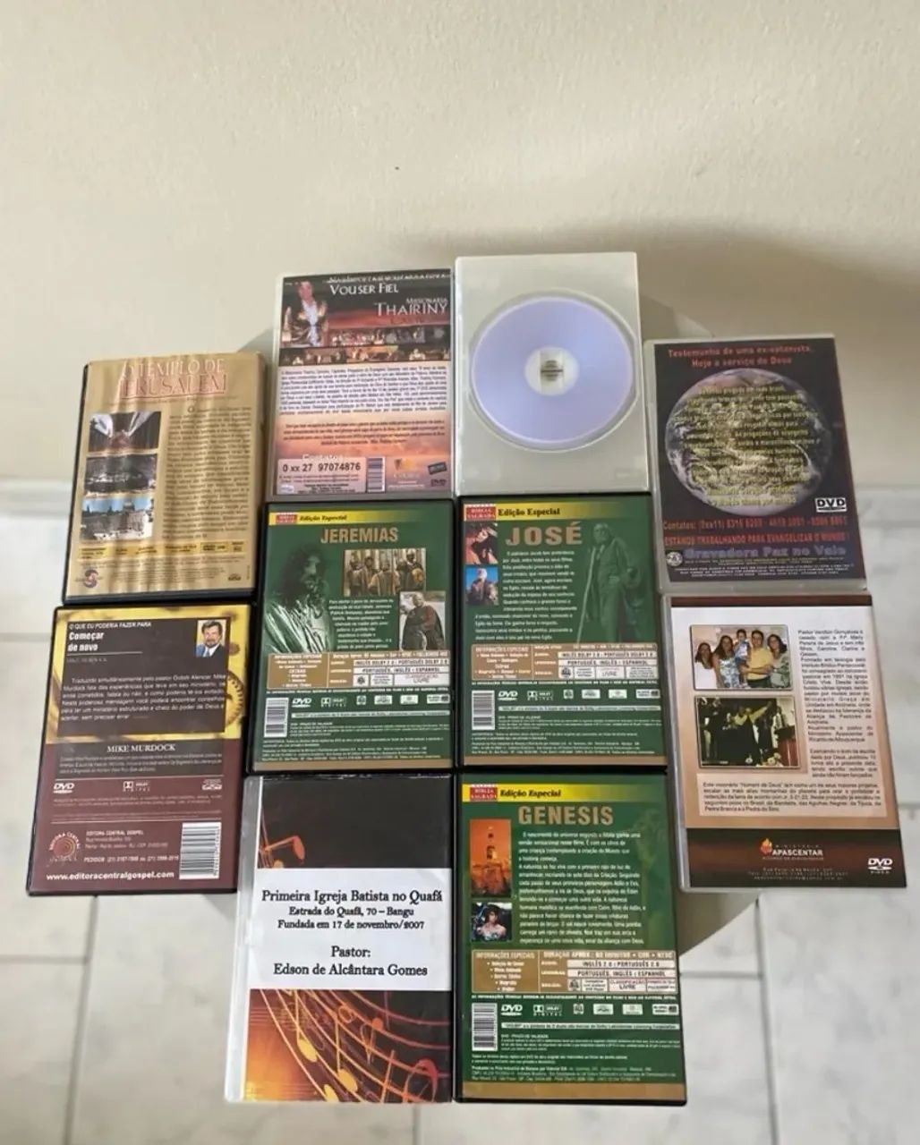 Coleção de DVDs religiosos - Foto 2