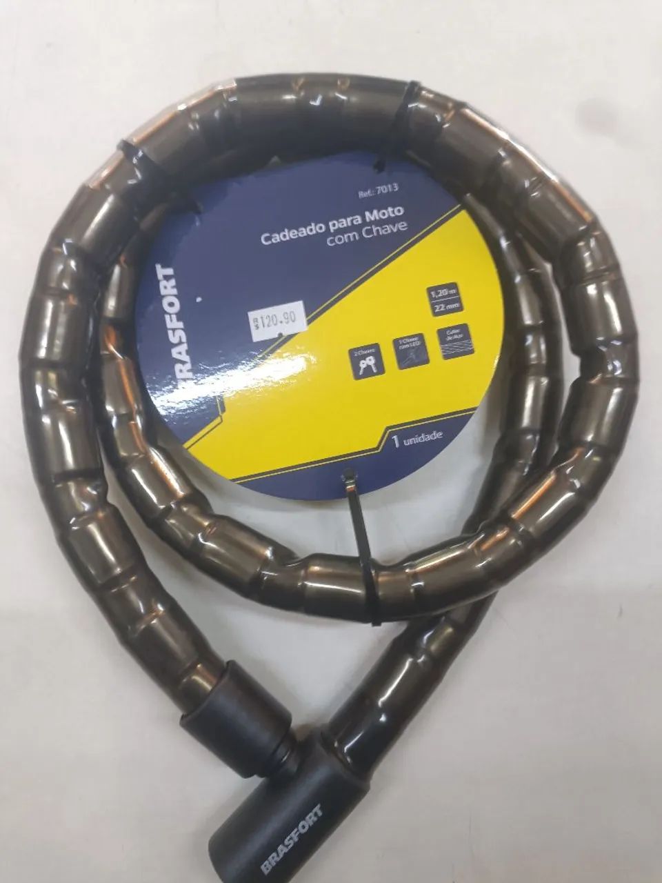 Cadeado motocicleta 