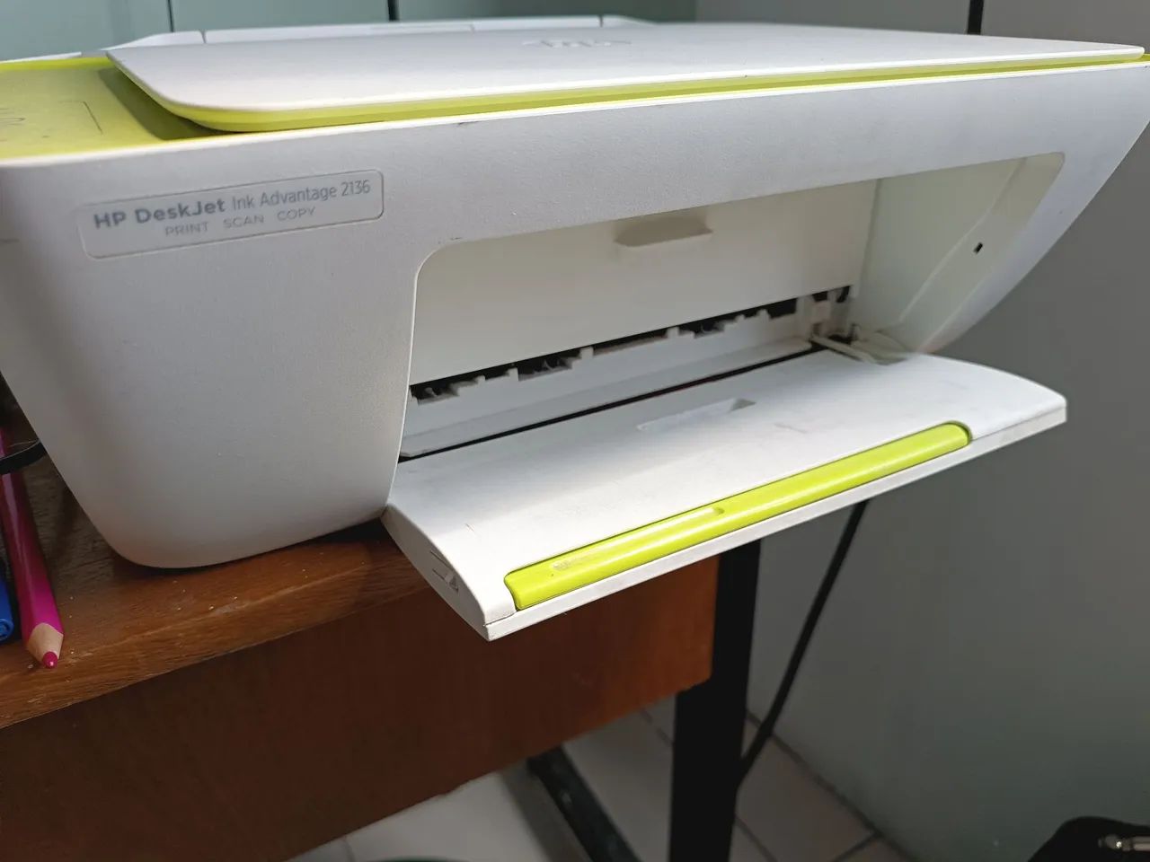 Impressora Multifuncional HP Deskjet Ink Advantage 2136 - Foto 5