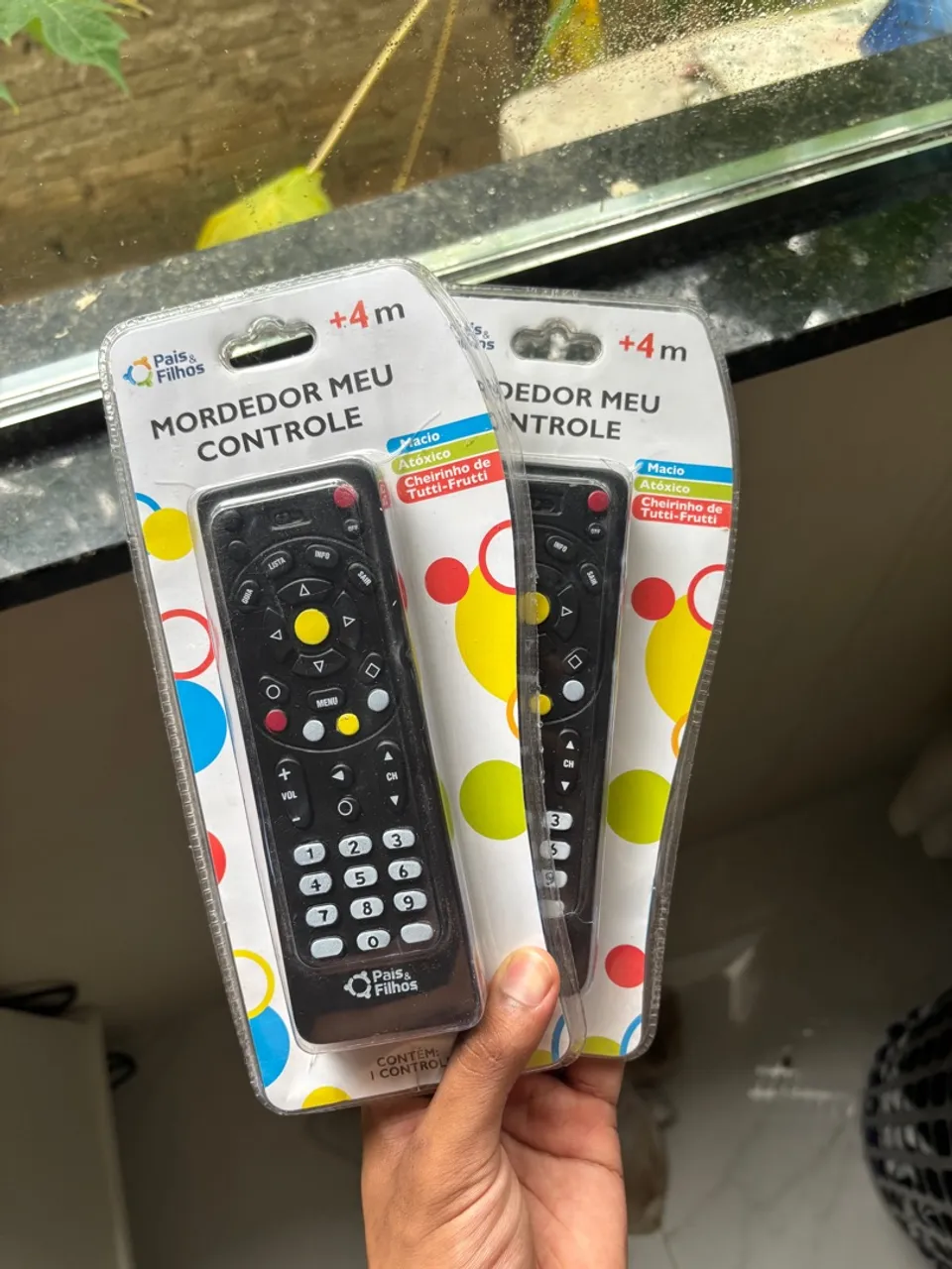 Mordedor Controle Remoto para Bebês - Pais e Filhos