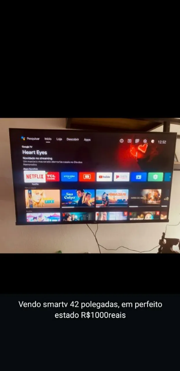 Smart TV 42 polegadas em perfeito estado