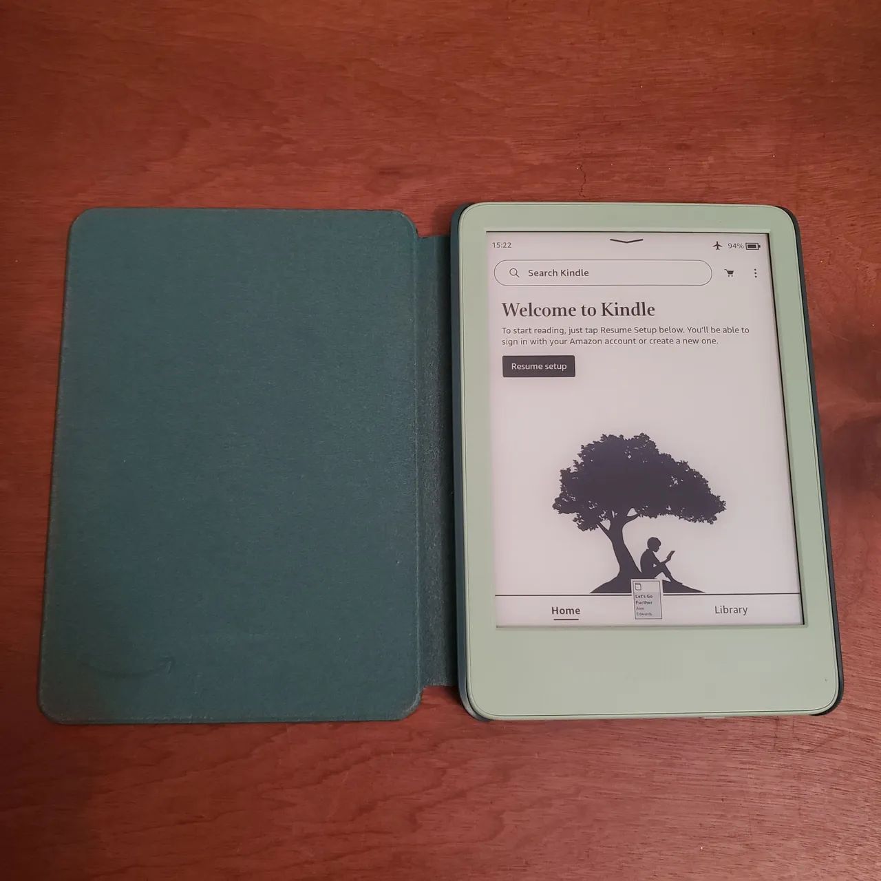 Kindle 11 Geração com Capa Verde