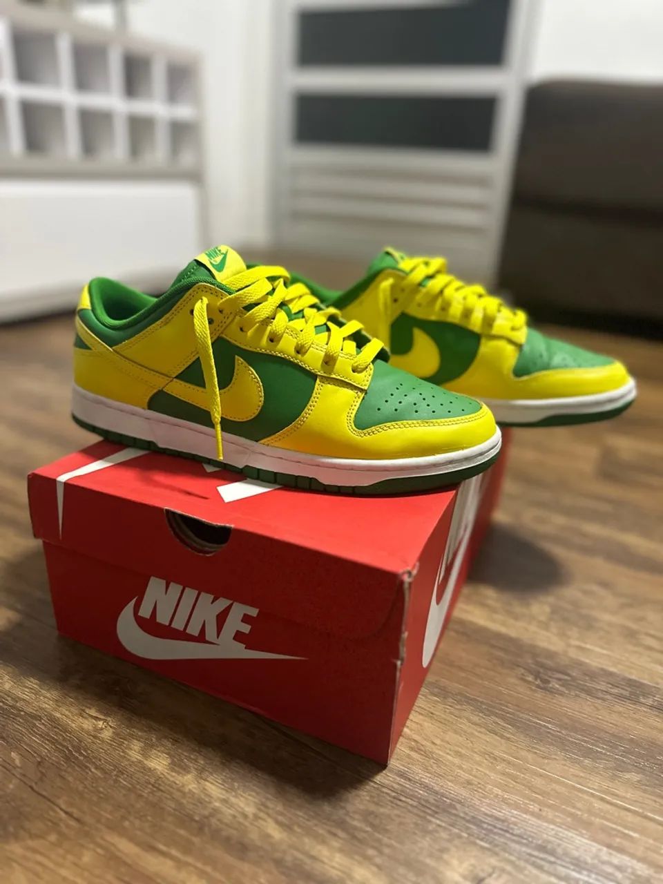 Tênis Nike Dunk Low "Reverse Brazil"