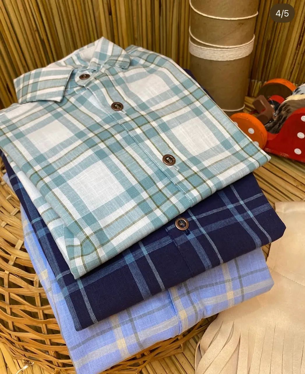 Camisas Xadrez  Diaponiveis do P ao GG Nova  - Foto 3