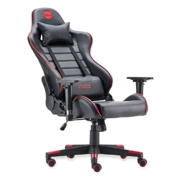 Cadeira Gamer Dazz Prime-X V2 Preto/Vermelho - Foto 3