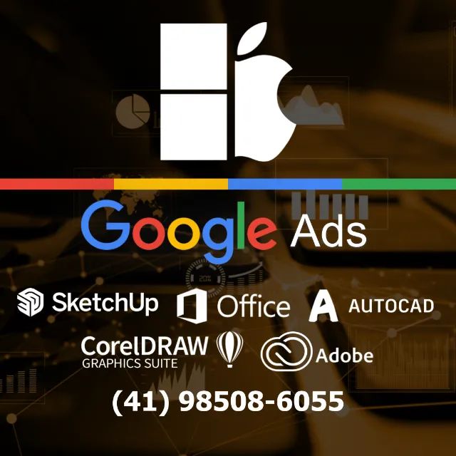 Trafego Pago, Sites, Anuncios Google, Softwares e Aplicativos Windows e Mac