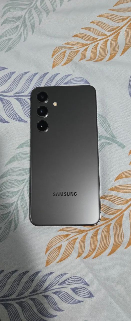 Celular Samsung Galaxy S24 Fe 5g 128gb 8gb Ram Tela 6.7 Galaxy Ai Cinza - Foto 2