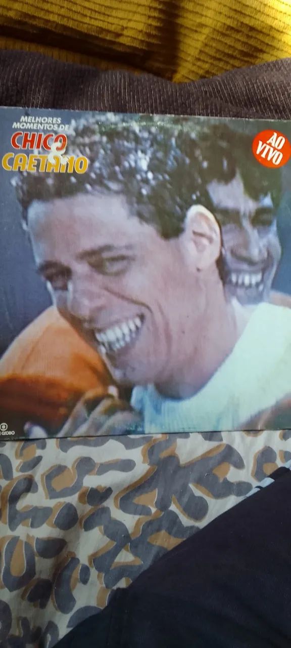 Lp vinil - CHICO Buarque e caetano ao vivo