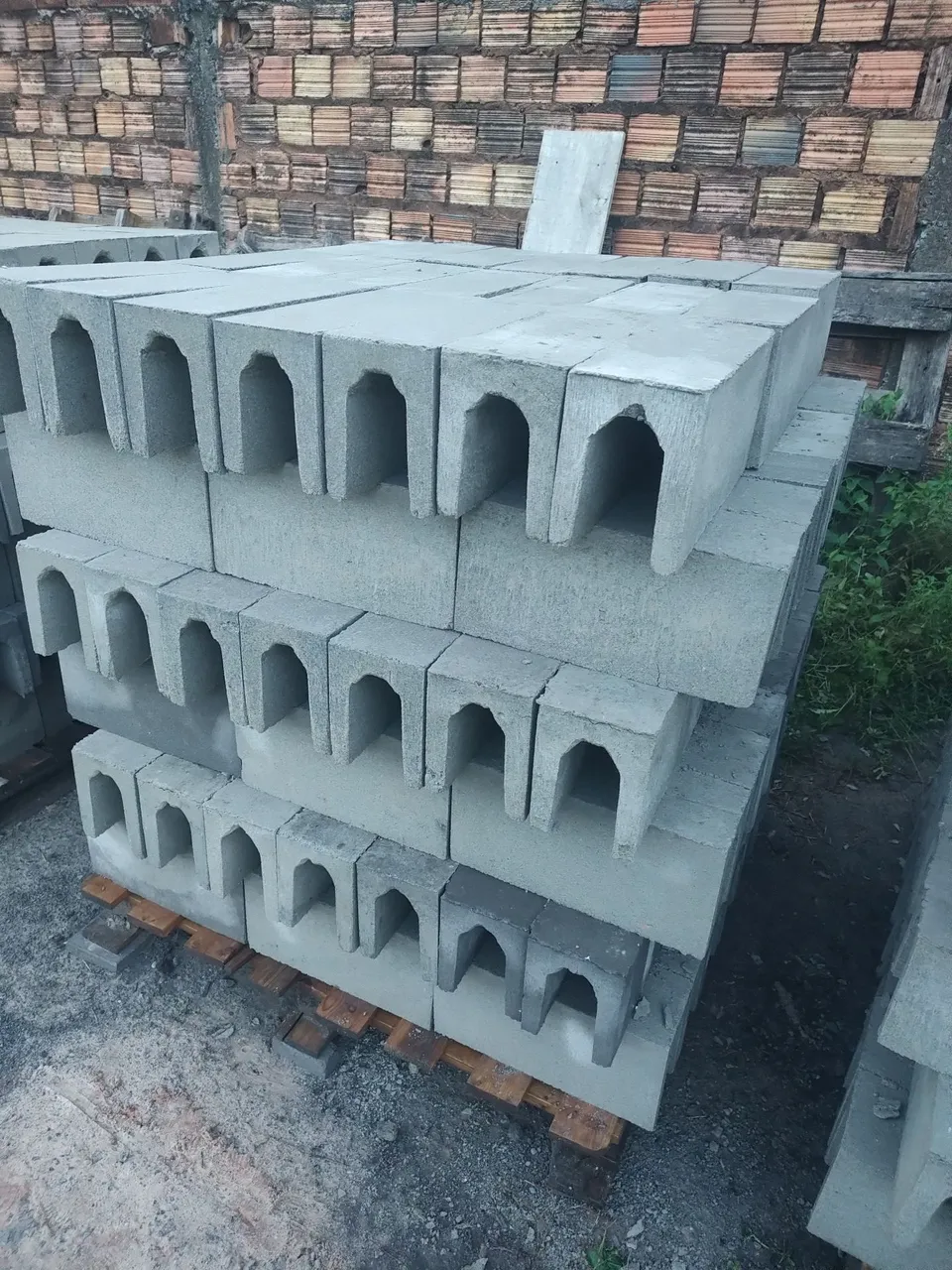 Blocos de concreto para construção