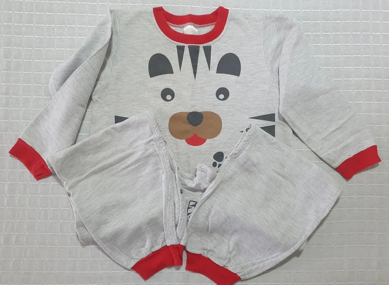 Pijama Infantil Macacão - Foto 2