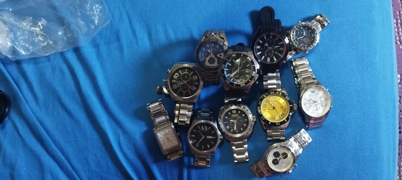 Lote de Relógios ORIGINAIS...FLYTEC..SEATEC..ACQUA..LEGACY..FOSSIL.. CITIZEN...AX... etc.. - Foto 5