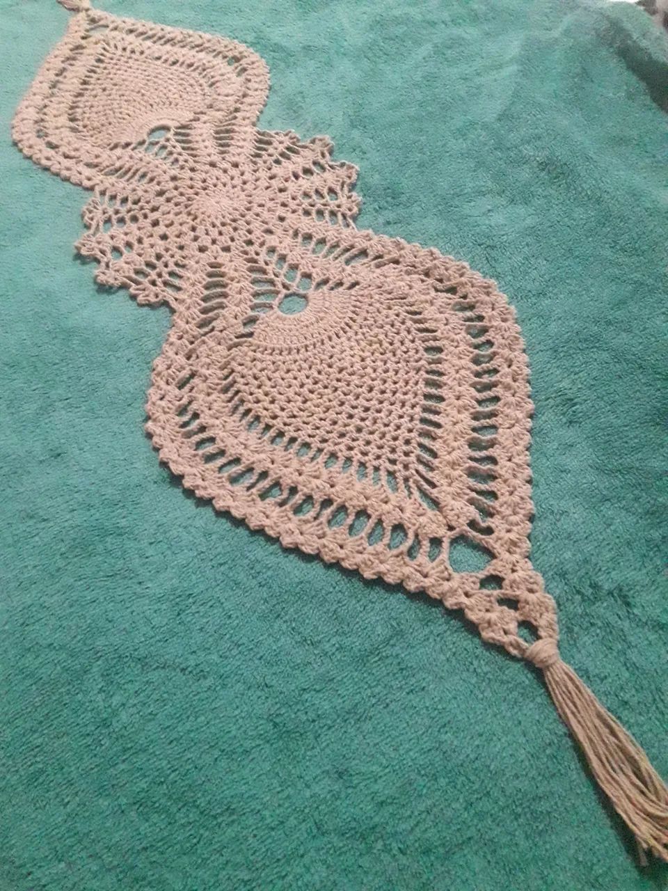 Caminho de Mesa Crochê - Foto 2