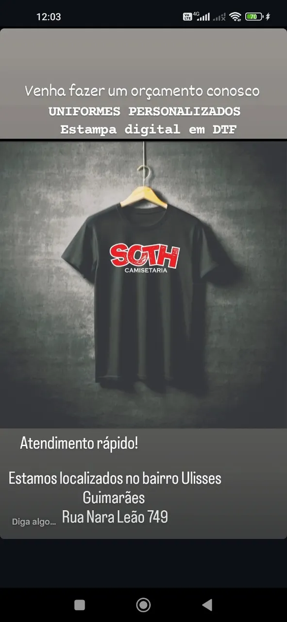 Uniformes personalizados
