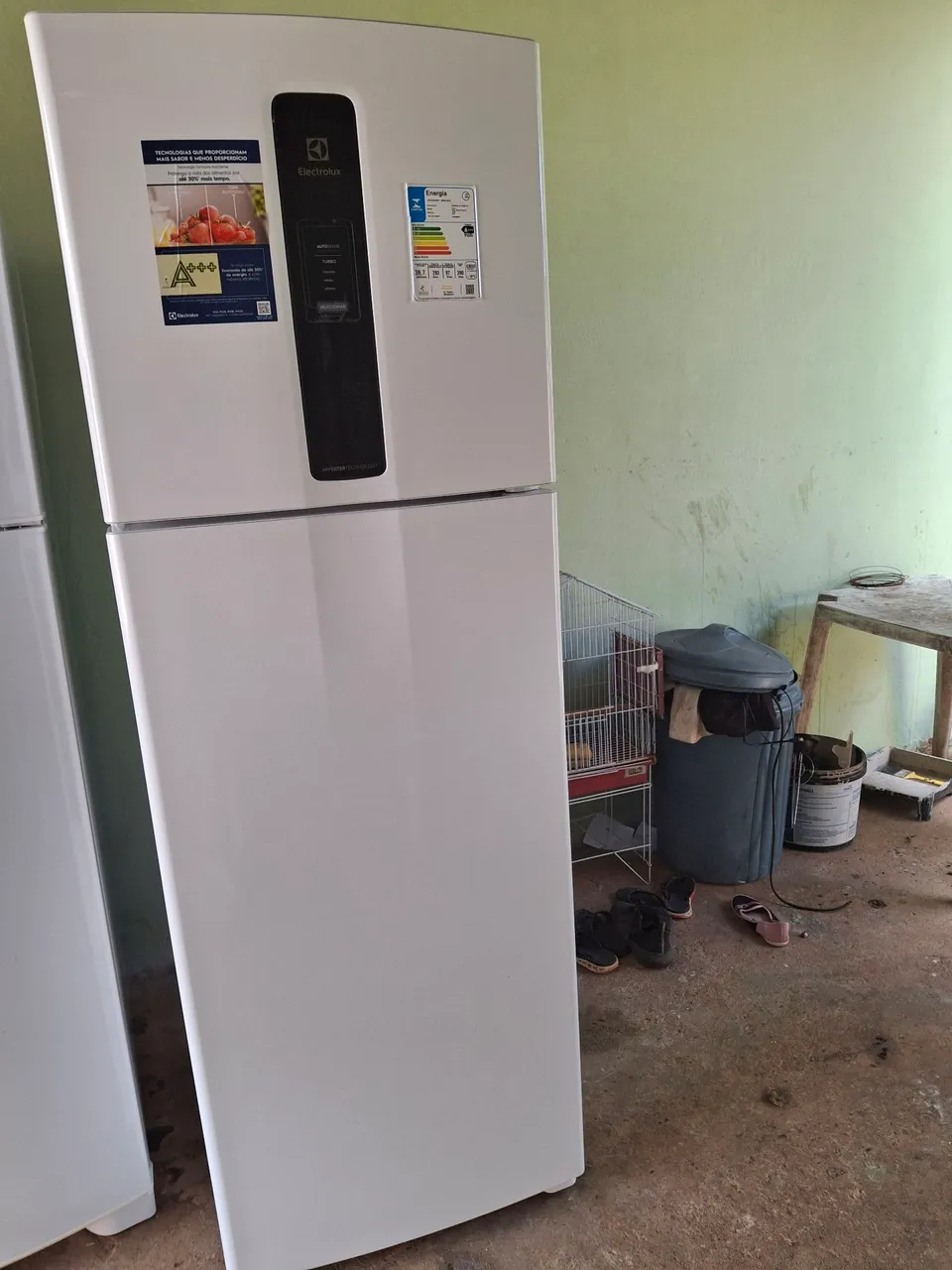 GELADEIRA INVERTE ZERADA COM NOTA FISCAL ELECTROLUX