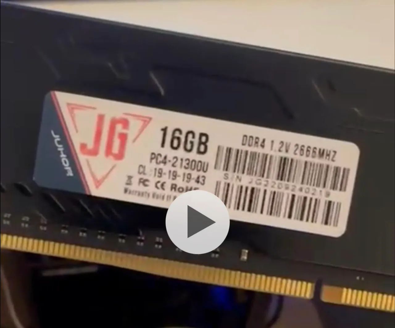 Memória 16gb ddr4 2666mhz pc  - Foto 2